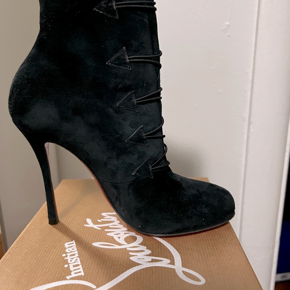 Christian louboutin booties